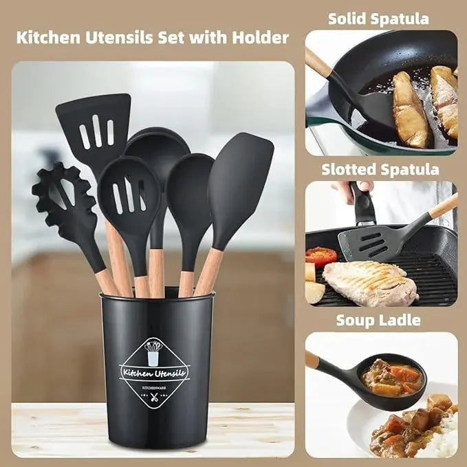 12-Piece Cooking Utensil Set Unchu Dukan